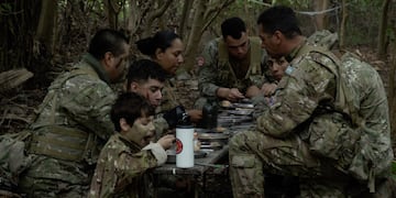 El batallón Nº3 cumplió el sueño a un niño con cáncer y fue “Infante de Marina por un día”