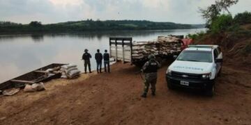 El Soberbio: incautan millonario cargamento de soja.