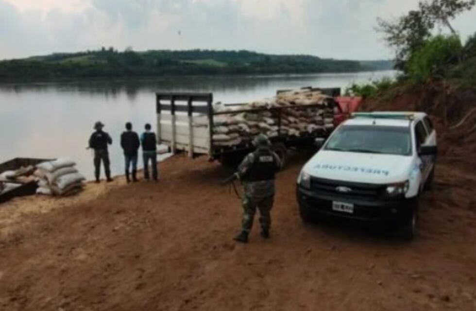 El Soberbio: incautan millonario cargamento de soja