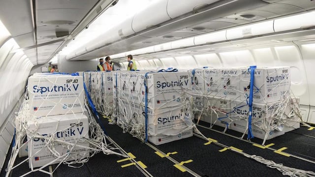 El vuelo de Aerolíneas traerá más dosis de Sputnik V. (Aerolíneas Argentinas)