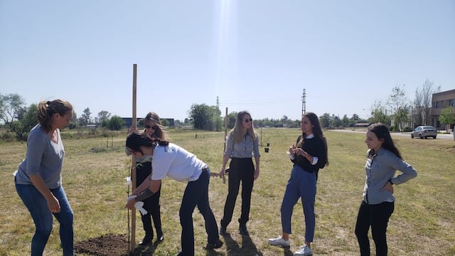 Continúa la campaña para forestar Rafaela