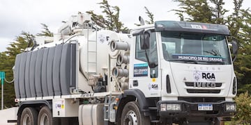 Río Grande: un nuevo camión desobstructor formará parte del parque automotor de Obras Sanitarias de la ciudad