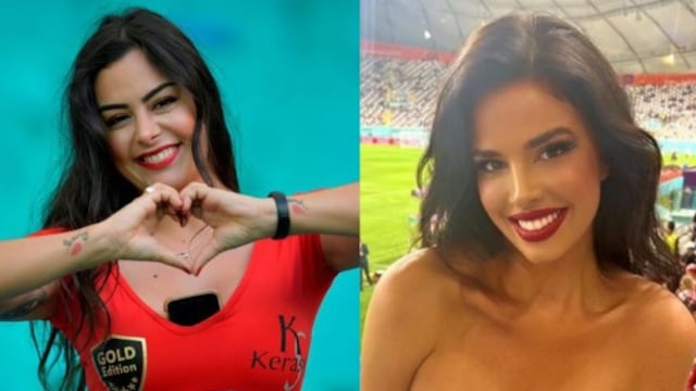 Larissa Riquelme e Ivana Knoll