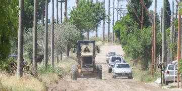 Arreglo de calles de tierra