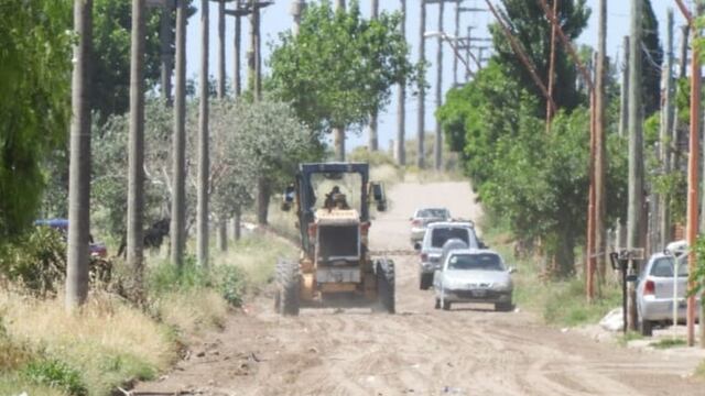 Arreglo de calles de tierra