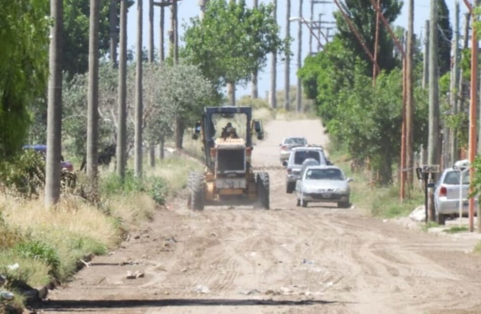 El Municipio continúa con los trabajos de reparación de las calles de tierra