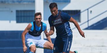 Talleres y Estudiantes se midieron este viernes por la mañana en la Boutique de barrio Jardín. (Prensa Talleres)