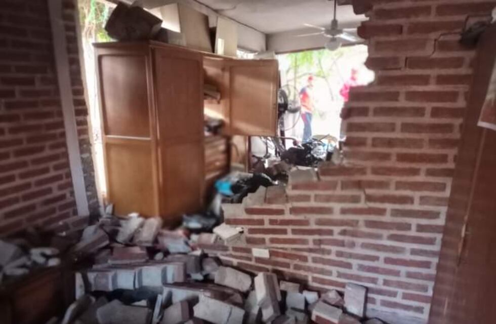 Carlos Paz: explotó una garrafa y dos abuelos resultaron heridos