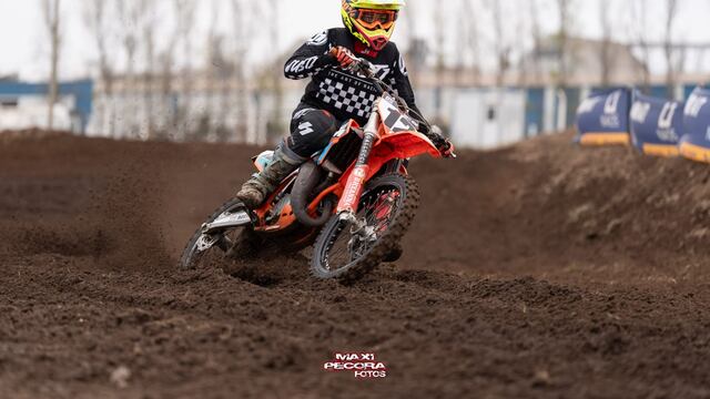 Santino Riba piloto motocross Arroyito