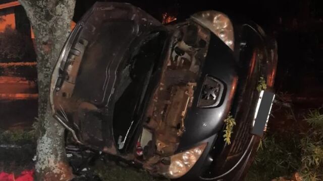 Despiste y choque en el centro de Wanda