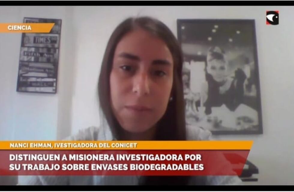 Investigadora misionera es premiada por su trabajo sobre envases biodegradables
