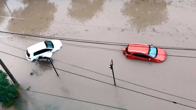 La mayoría de los barrios amanecieron anegados en la ciudad de Formosa