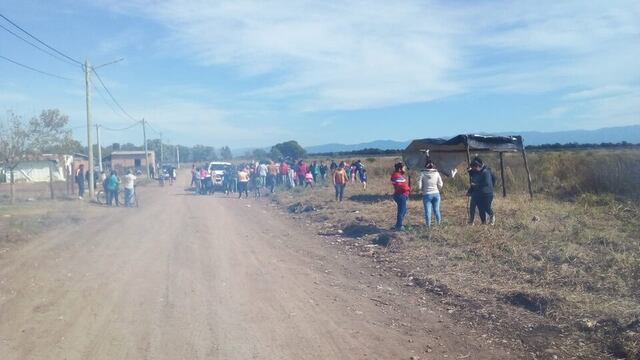 Toma de terrenos en La Moraleja, Salta