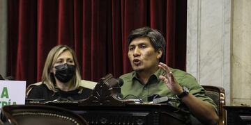 Alejandro Vilca, diputado nacional por Jujuy en el bloque del PTS-FITU.