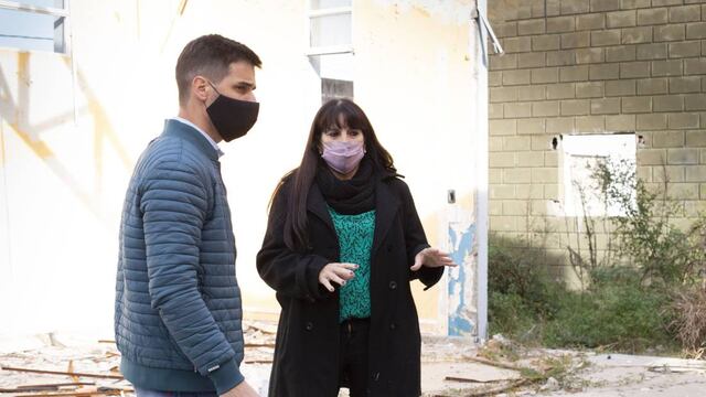 Leonardo Viotti y Alejandra Sagardoy pidieron por el estado de dos edificios
