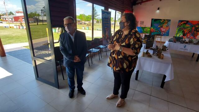 El Museo de Salto Grande llegó a Los Conquistadores a través de su muestra itinerante