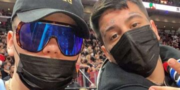 Bizarrap y Duki, comprometidos a crear un hit. (Instagram @bizarrap)