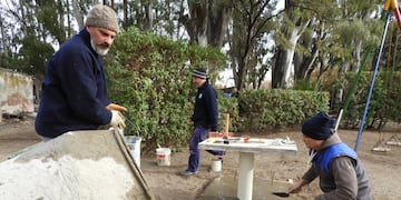 Colocan juegos de mesas y sillas en Plaza de Villa del Mar