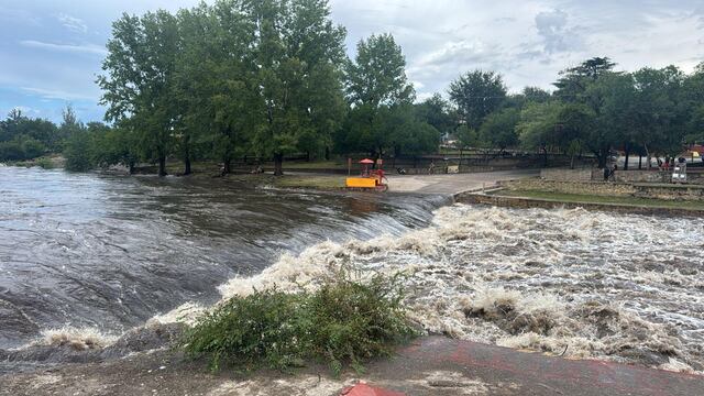 Creciente de 3.5 mts en Villa Carlos Paz