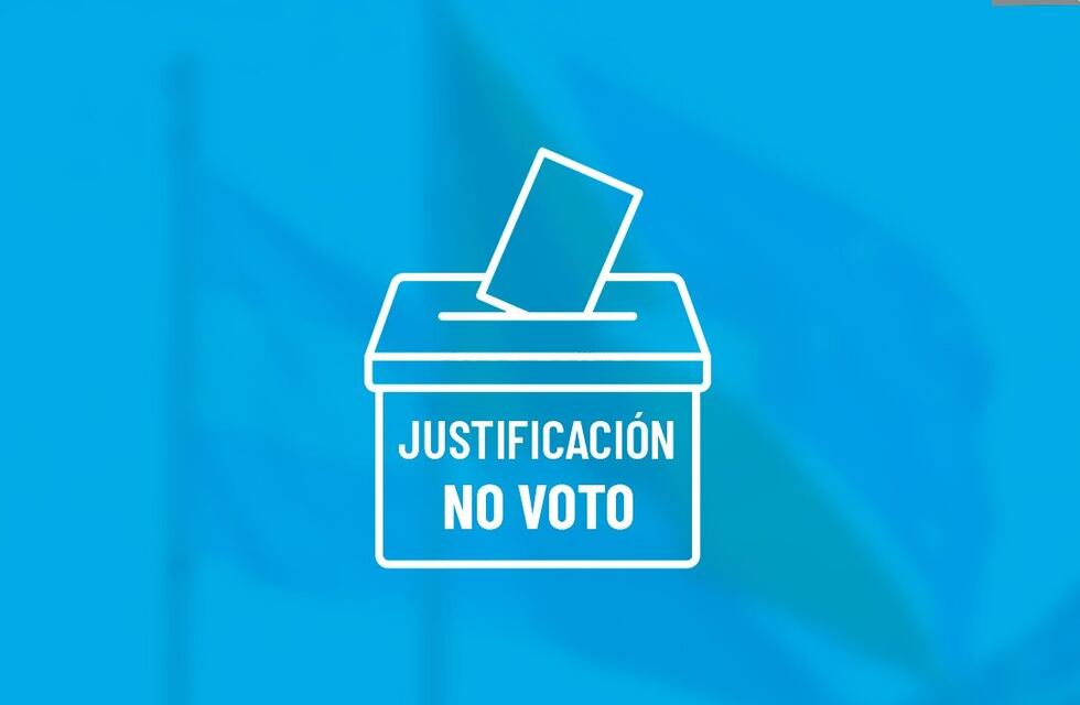 Conocé los lugares donde se podrá realizar la justificación de la no emisión del voto
