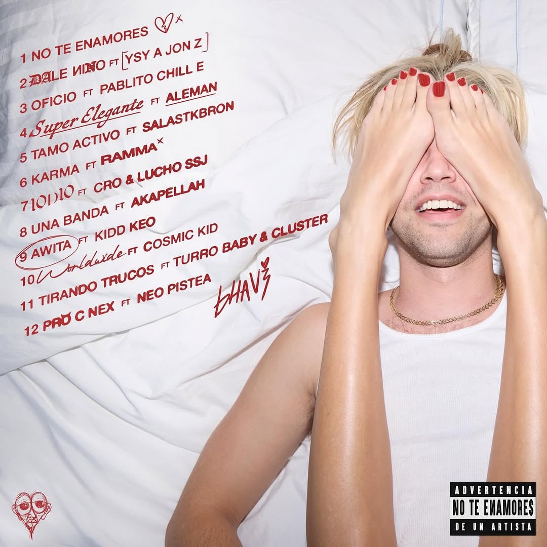 Las canciones del nuevo álbum.