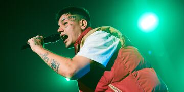 Duki la rompió en el Estadio Vélez Sarsfield.