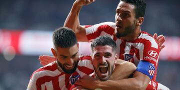 Rodrigo De Paul metió un gol en la victoria del Atlético Madrid. Foto: @Atleti
