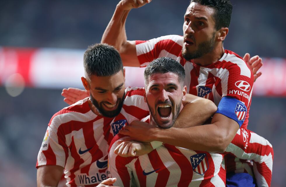Atlético Madrid goleó al Celta de Coudet con goles de Correa y De Paul