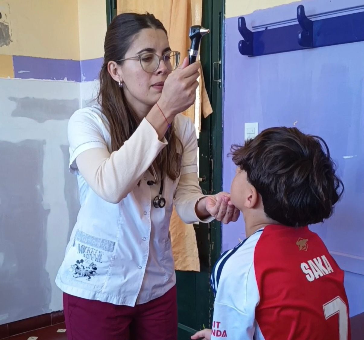 El Programa de Salud Bonaerense llegó a Juan Eulogio Barra con controles para alumnos de primer grado