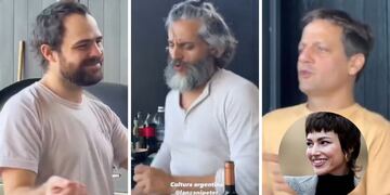 Úrsula Corberó filmó in infraganti a Rodrigo De la Serna, Peter Lanzani y Joaquín Furriel bailando como nunca.
