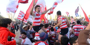 El festejo de Jockey Club Córdoba se repitió. Un gran campeón (José Gabriel Hernández-La Voz).
