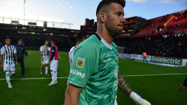 Guido Herrera, el arquero de Talleres, habló luego de caer por 2 a 1 ante Lanús. (José Gabriel Hernández / La Voz)