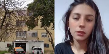 Una joven no puede volver a su casa