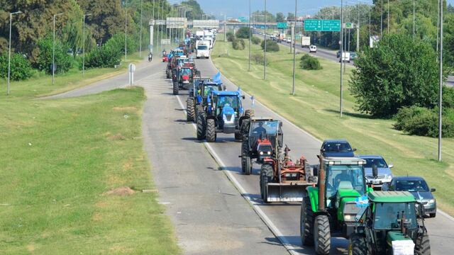 PAUSA. La protesta del agro contra la presión impositiva pasó a un segundo plano por el coronavirus. (Ramiro Pereyra / LA VOZ / Archivo)