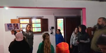 Dibujo, pintura y muralismo en el Programa de Adolescentes en Reta