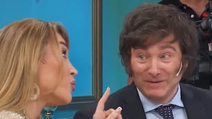 Javier Milei y Fátima Florez