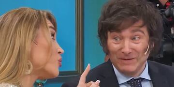 Javier Milei y Fátima Florez