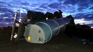 Un camionero murió por un siniestro en autopista Córdoba-Rosario (Policía).