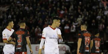 El Globo pierde ante Barracas Central. Foto: @CAHuracan