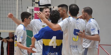 Boca derrotó a Municipalidad de Tunuyán  3-2 en las semifinales de la Liga Federal de Vóley que se disputa en La Rioja.