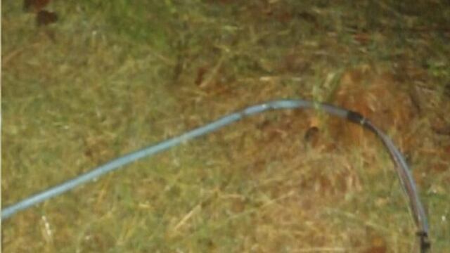 Intento de robo de cables de energía eléctrica en Eldorado.