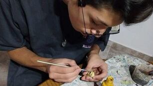 Tiziano lleva adelante un emprendimiento