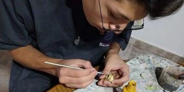 Tiziano lleva adelante un emprendimiento