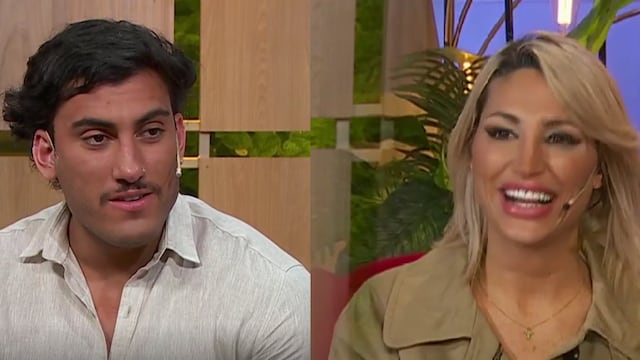 Vicky Xipolitakis le hizo pasar un incómodo momento a Tomás Holder