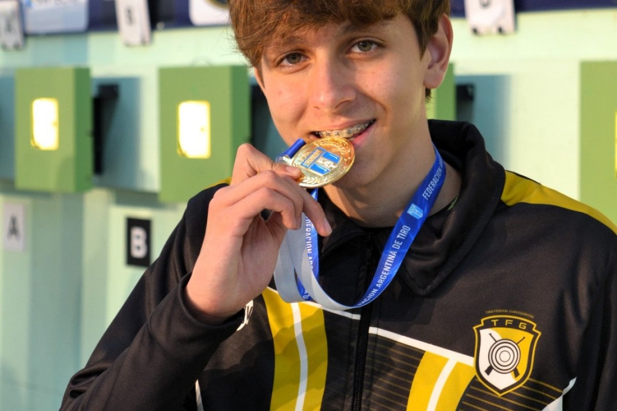 Juan Martín Ríos Veronesi - Campeón nacional juvenil de Tiro Deportivo.