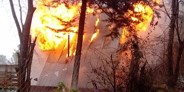 Incendio en La Cumbre