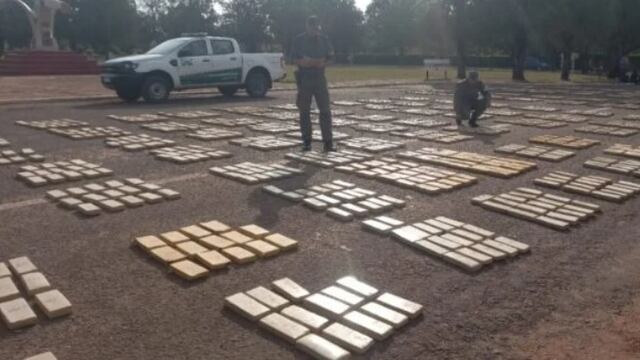 Jardín América: incautan marihuana escondida en un pinar.