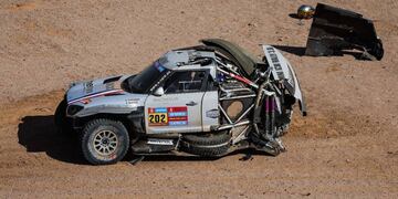 La fatiga se acumula y la exigencia cada vez se hace más difícil se afrontar en el Dakar 2025.