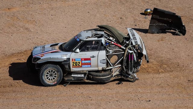 La fatiga se acumula y la exigencia cada vez se hace más difícil se afrontar en el Dakar 2025.