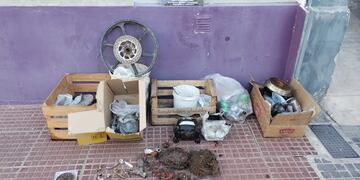 El material secuestrado por la PDI